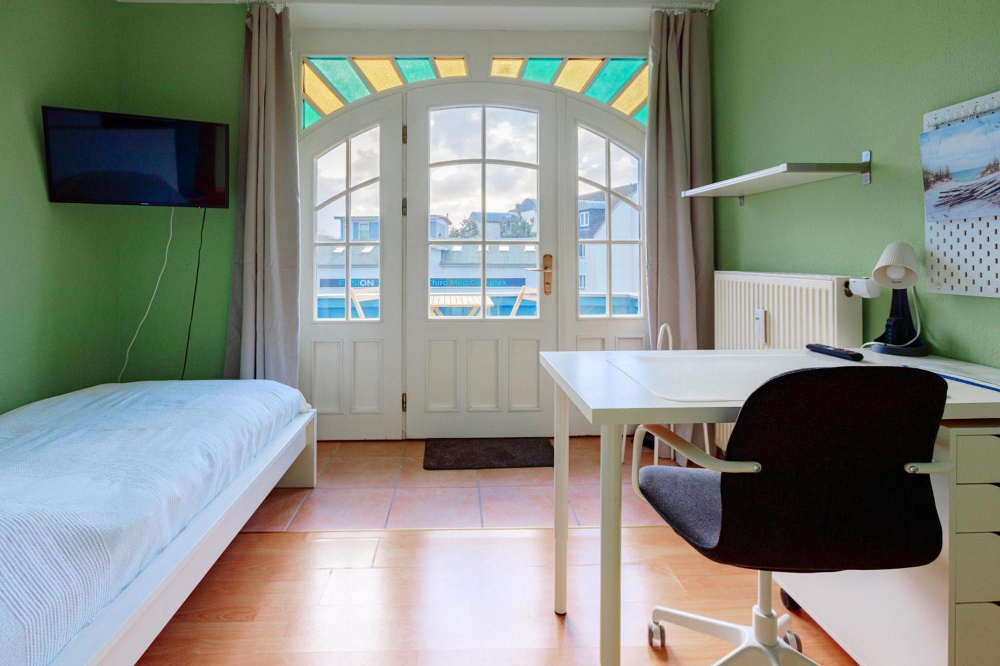 Gemuetliche Wohnung Mit Balkon Wohnung6 Rostock Buitenkant foto