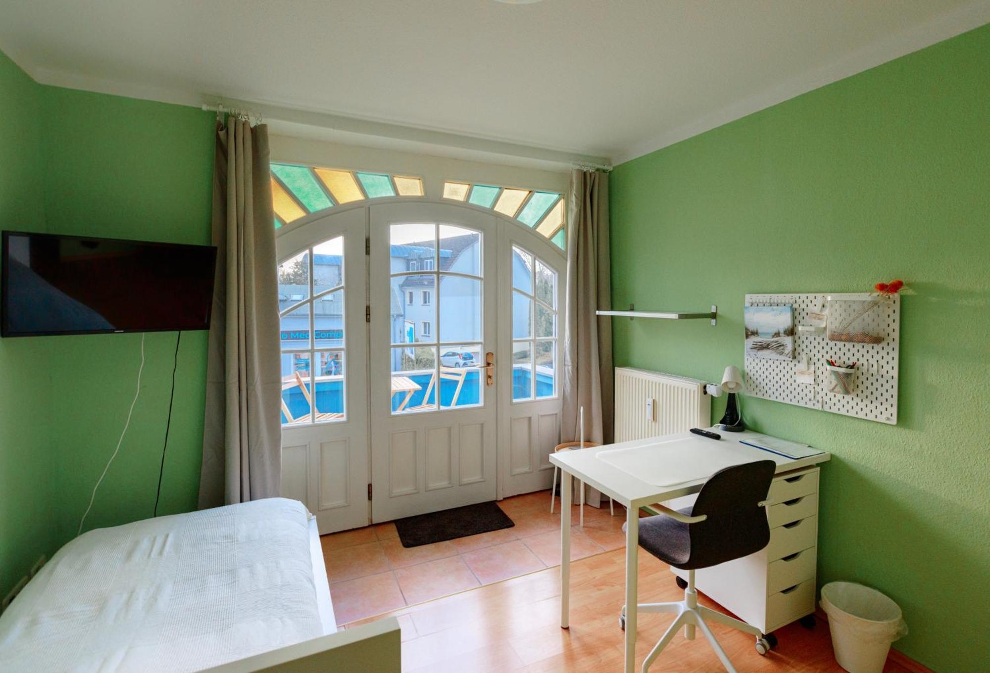 Gemuetliche Wohnung Mit Balkon Wohnung6 Rostock Buitenkant foto