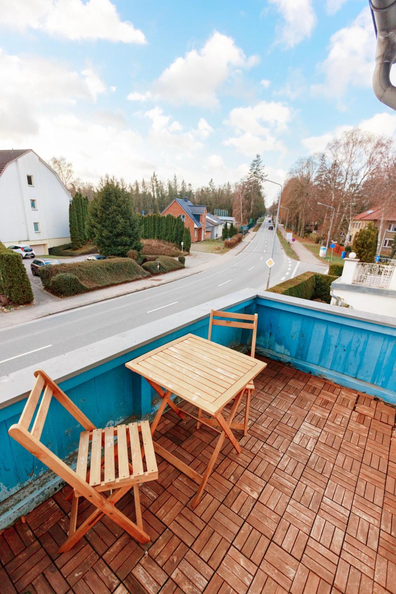 Gemuetliche Wohnung Mit Balkon Wohnung6 Rostock Buitenkant foto
