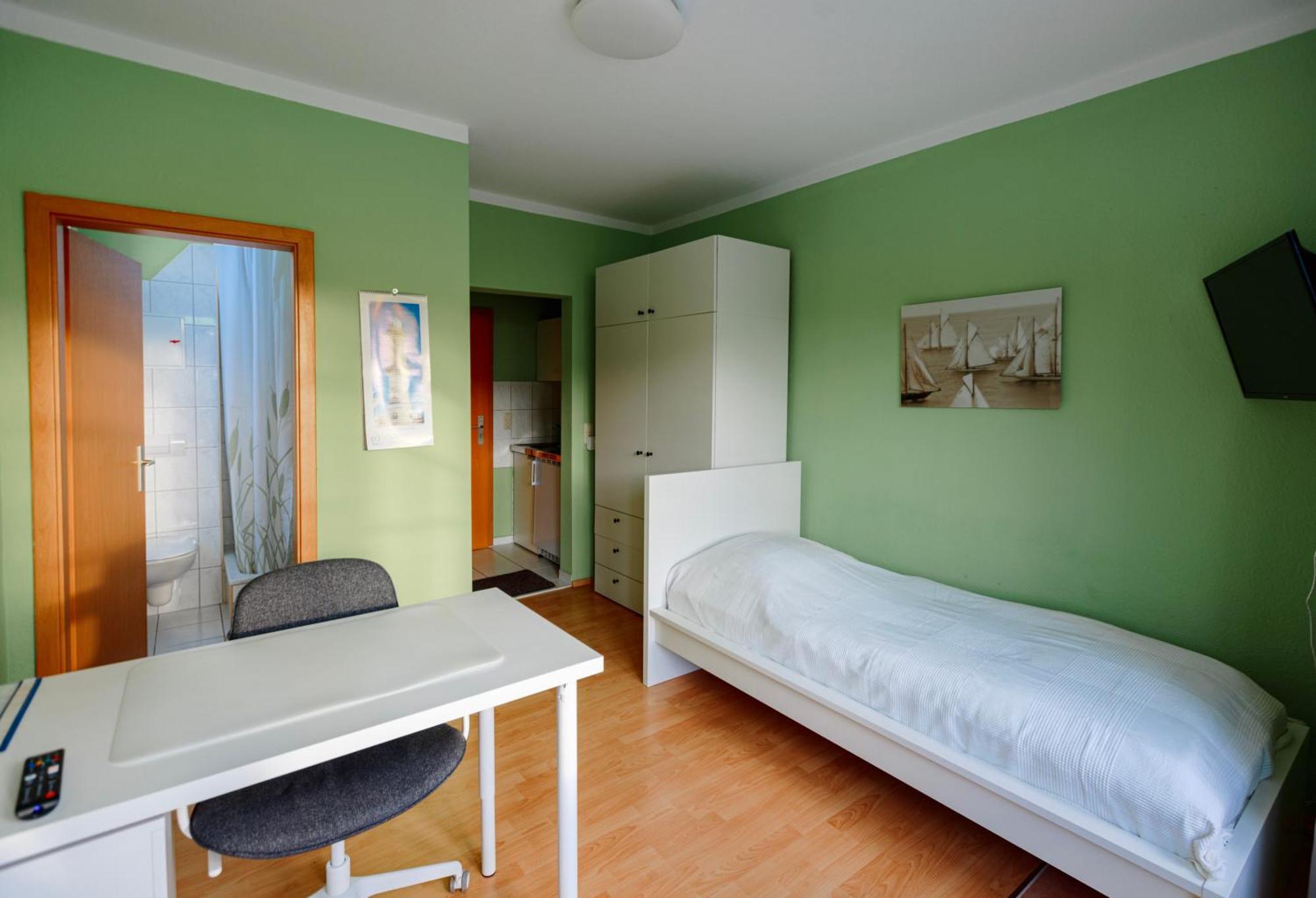 Gemuetliche Wohnung Mit Balkon Wohnung6 Rostock Buitenkant foto